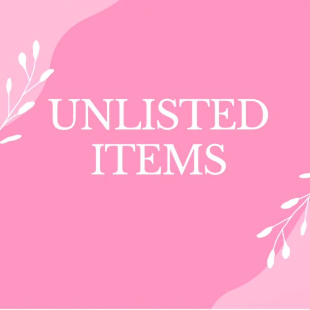 Unlisted Items for Live shows